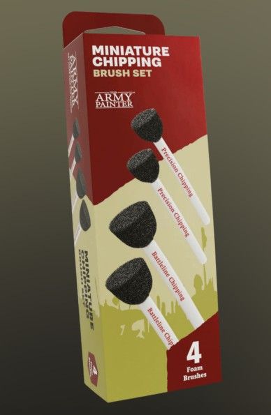 Army Painter: Miniature Chipping Brush Set