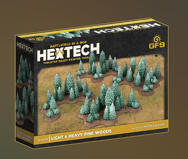 Battlefield In A Box : Hextech - Winter Light &amp; Heavy Woods