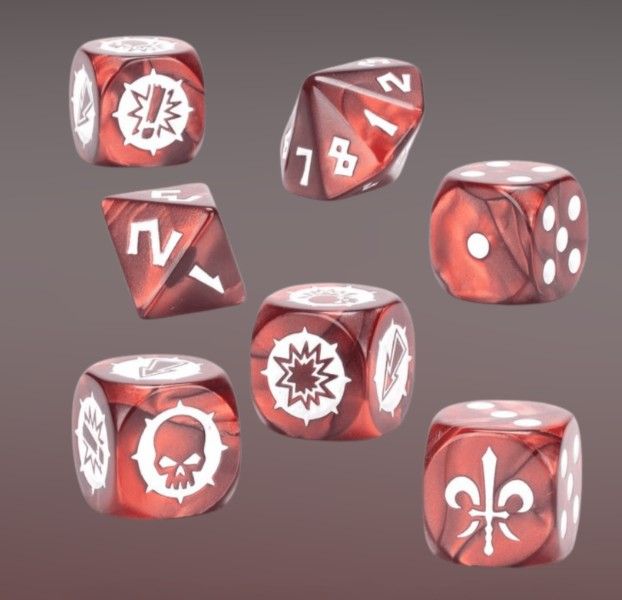 Bloodbowl: Bretonnnian Team – Dice