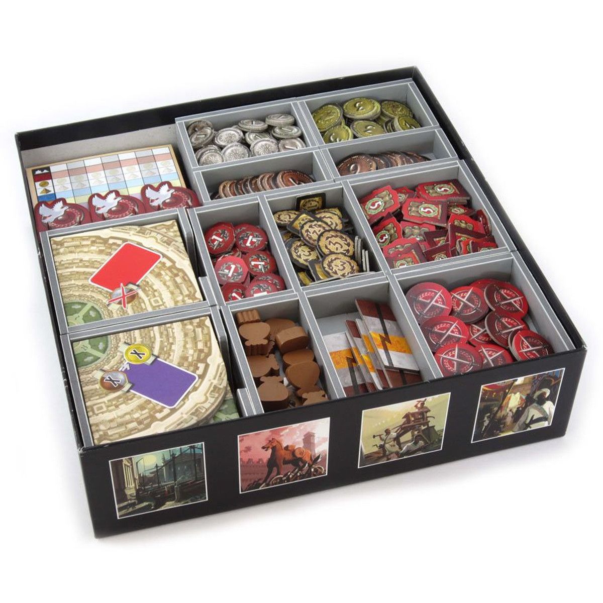 Box Insert: 7 Wonders &amp; Expansions (1st Edition)