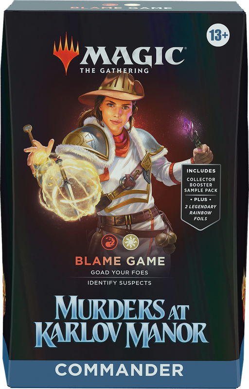 MTG: Murder at Karlov Manor - Blame Game - Commander Deck