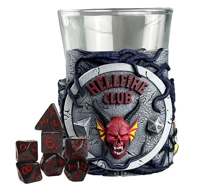 Stranger Things Mini Dice Cup - Hellfire