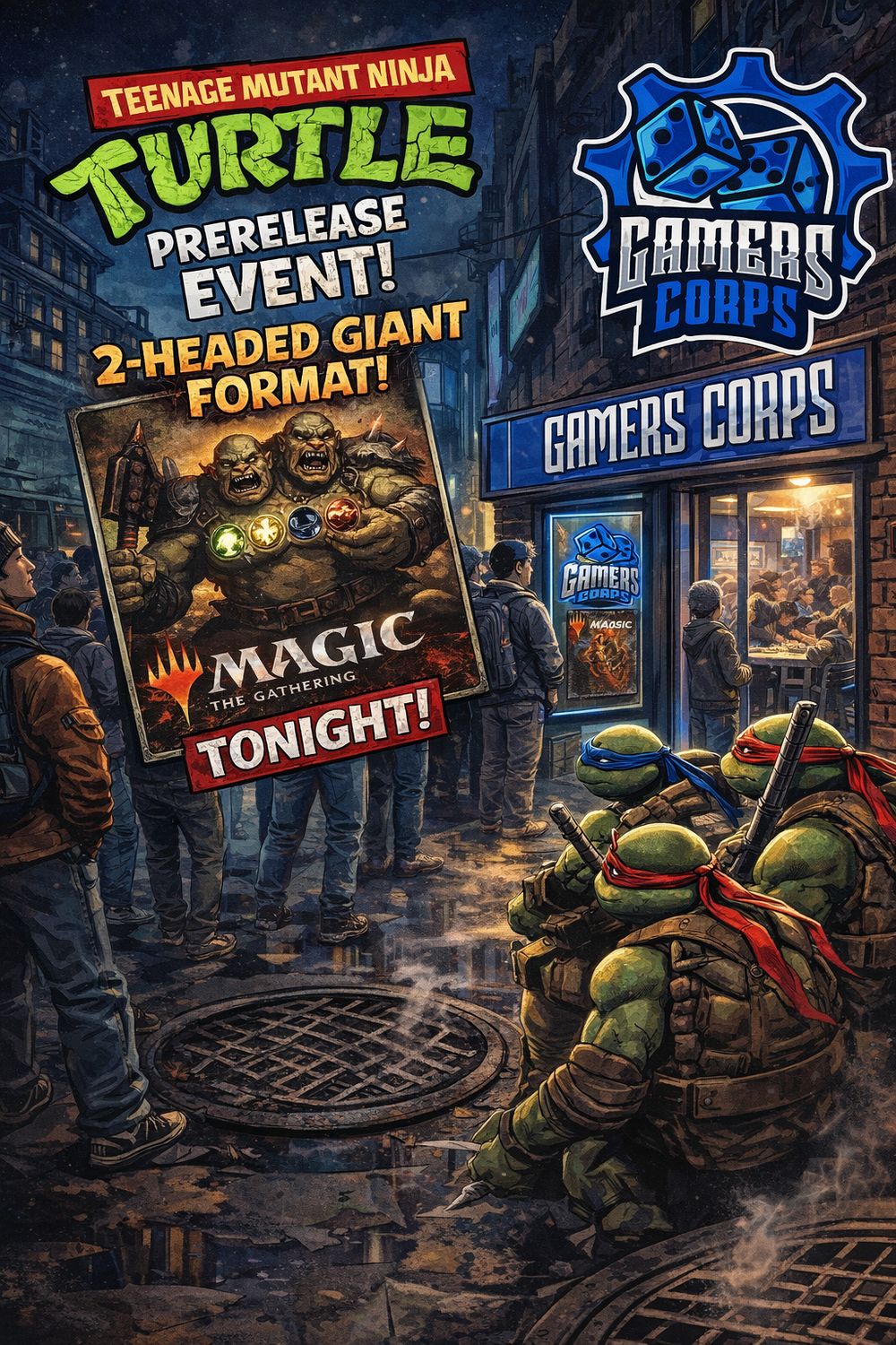 MTG: TMNT Prerelease 2HG - 01 MAR@ 12PM (JAX, FL)