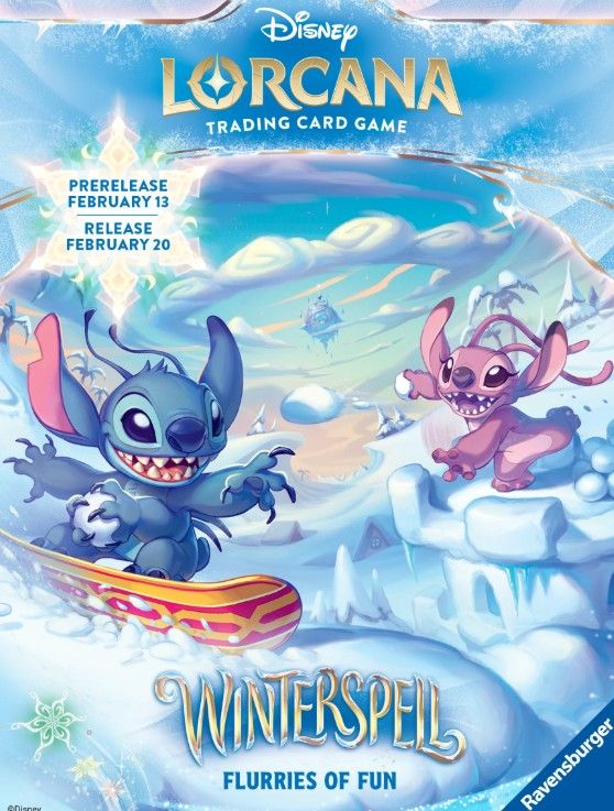 Disney Lorcana – Winterspell Prerelease Event - 13 FEB @7pm (OEC,MD)