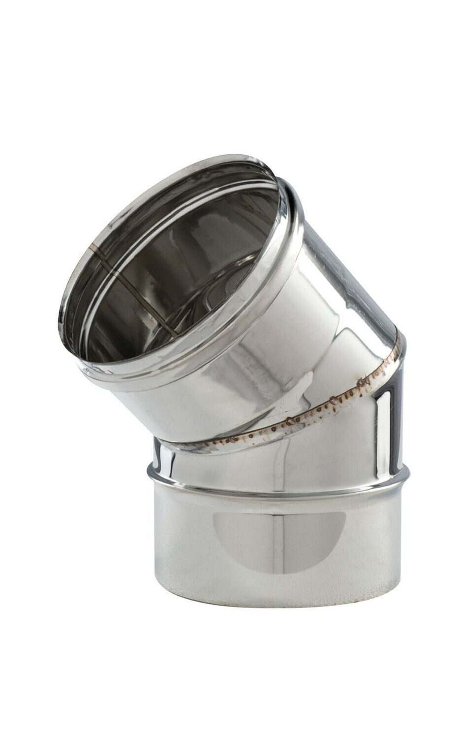 CURVA 45' MONOPARETE INOX 316