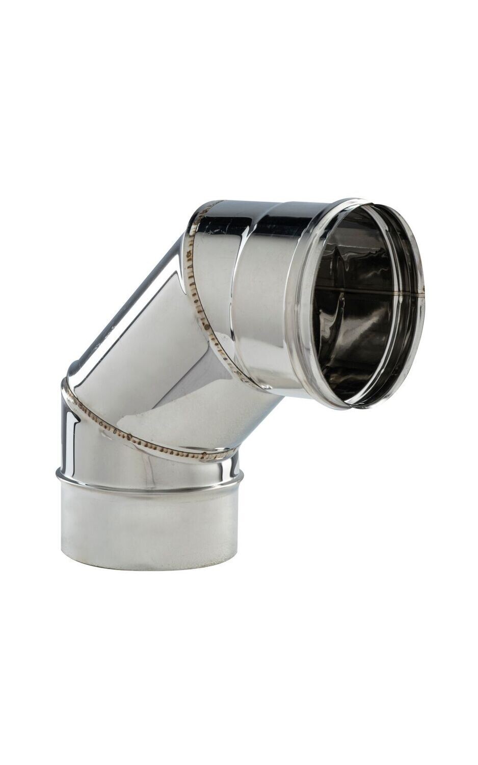 CURVA 90' MONOPARETE INOX 316