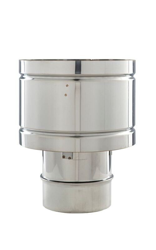 CAPPELLO ANTIVENTO INOX 316