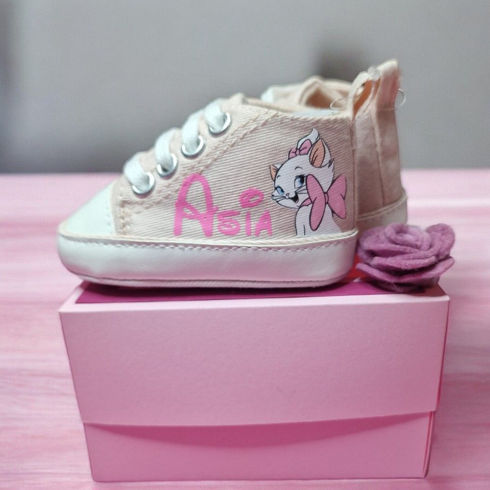 Scarpe Neonato con nome e grafica