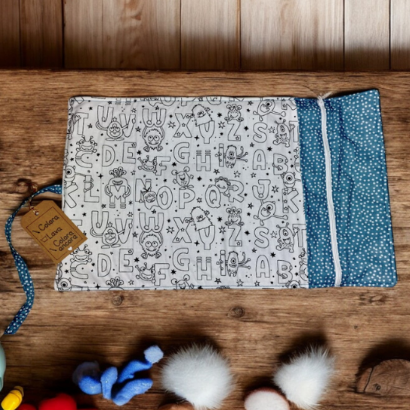 Tovaglietta colorabile e lavabile