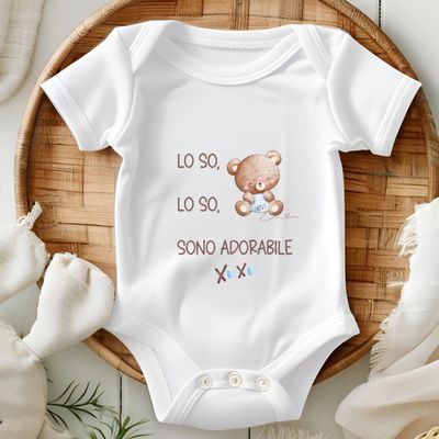 Body Lo so Lo so sono adorabile.. Body Lo so Lo so sono adorabile..