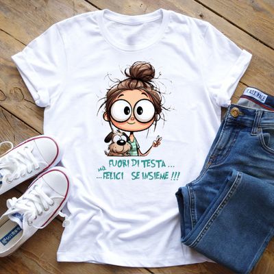 T-Shirt Fuori di testa