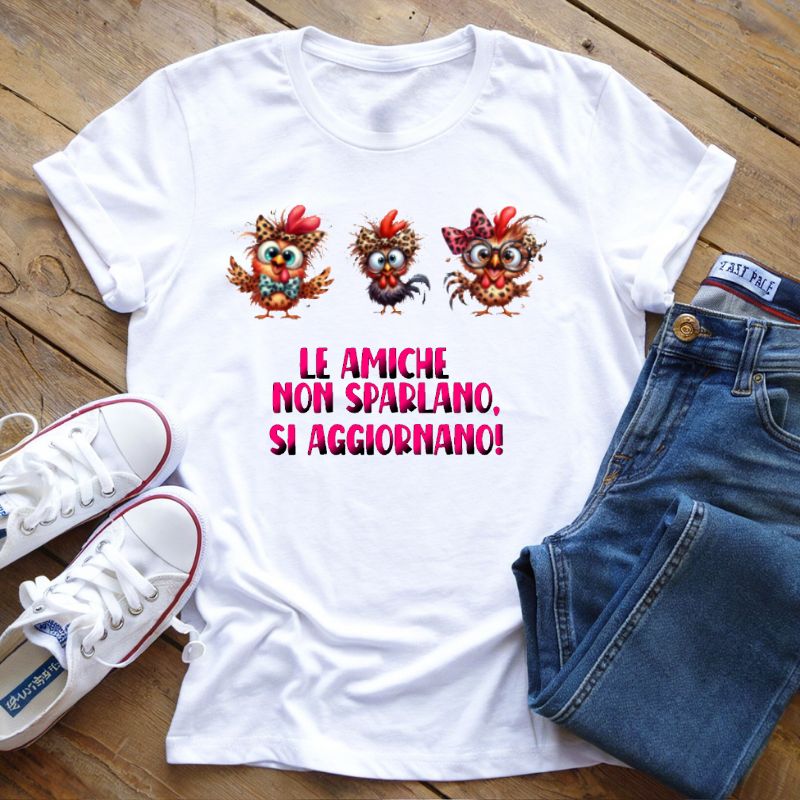 T-Shirt Le amiche si aggiornano