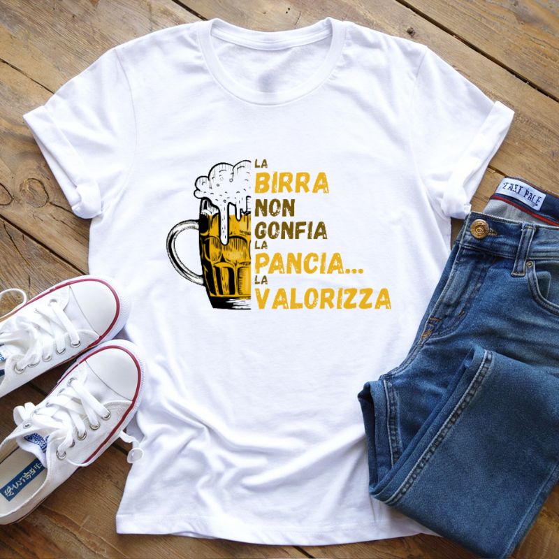 T-Shirt Birra e Pancia