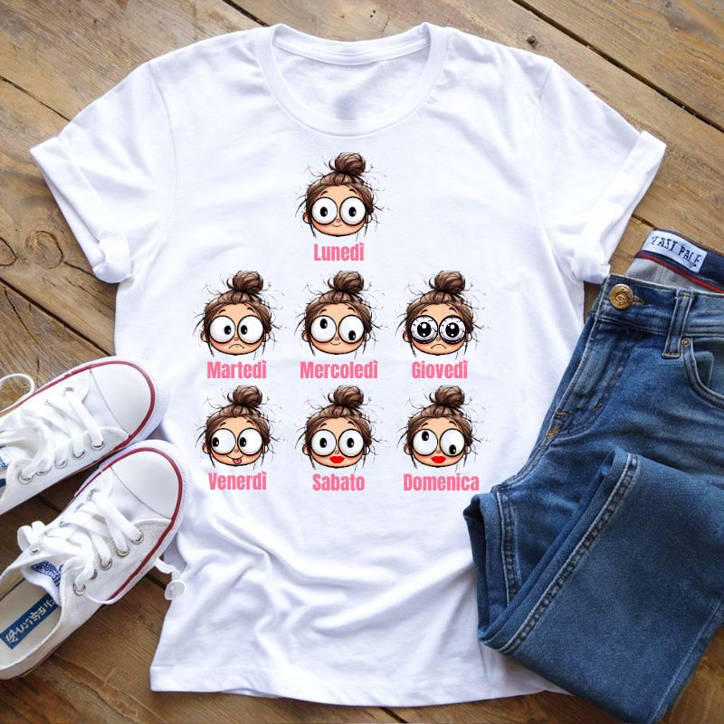 T-Shirt Settimana Lavorativa