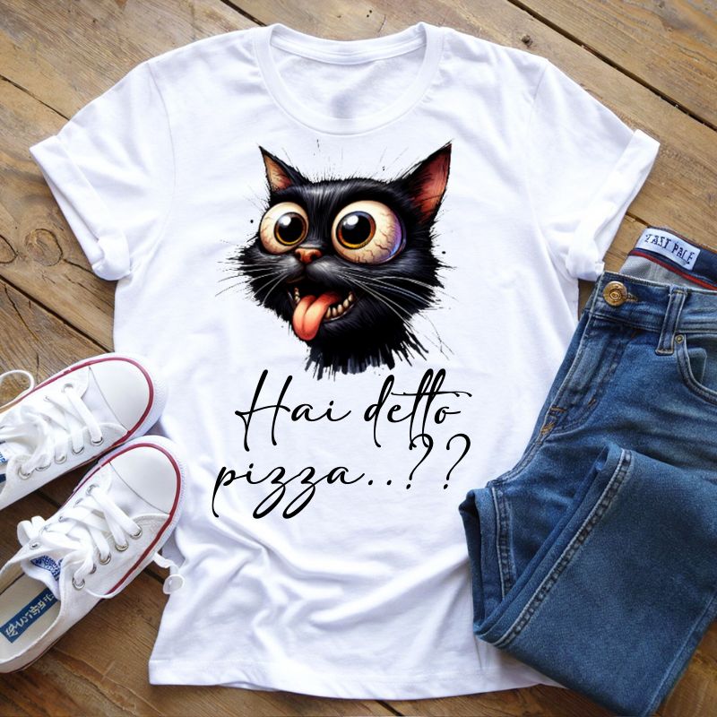 T-Shirt Hai detto Pizza??