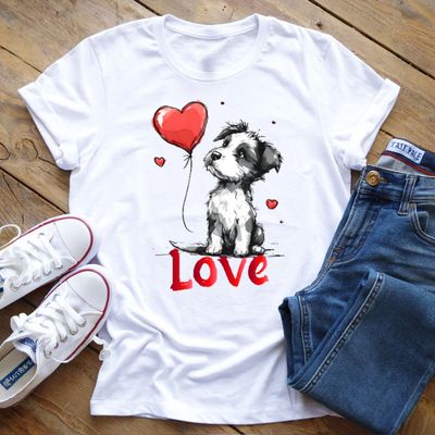 T-Shirt Cane Love T-Shirt Cane Love