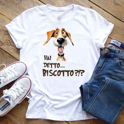 T-Shirt Hai detto Biscotto??