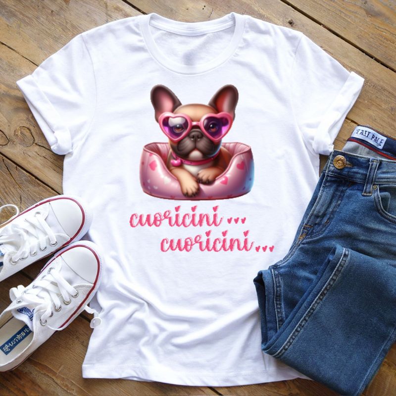 T-Shirt Cuoricini, cuoricini..