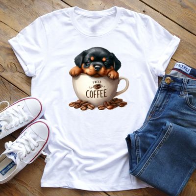 T-Shirt Cane e Coffe T-Shirt Cane e Coffe