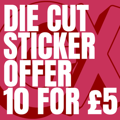 Sticker Deal! 10 For £5