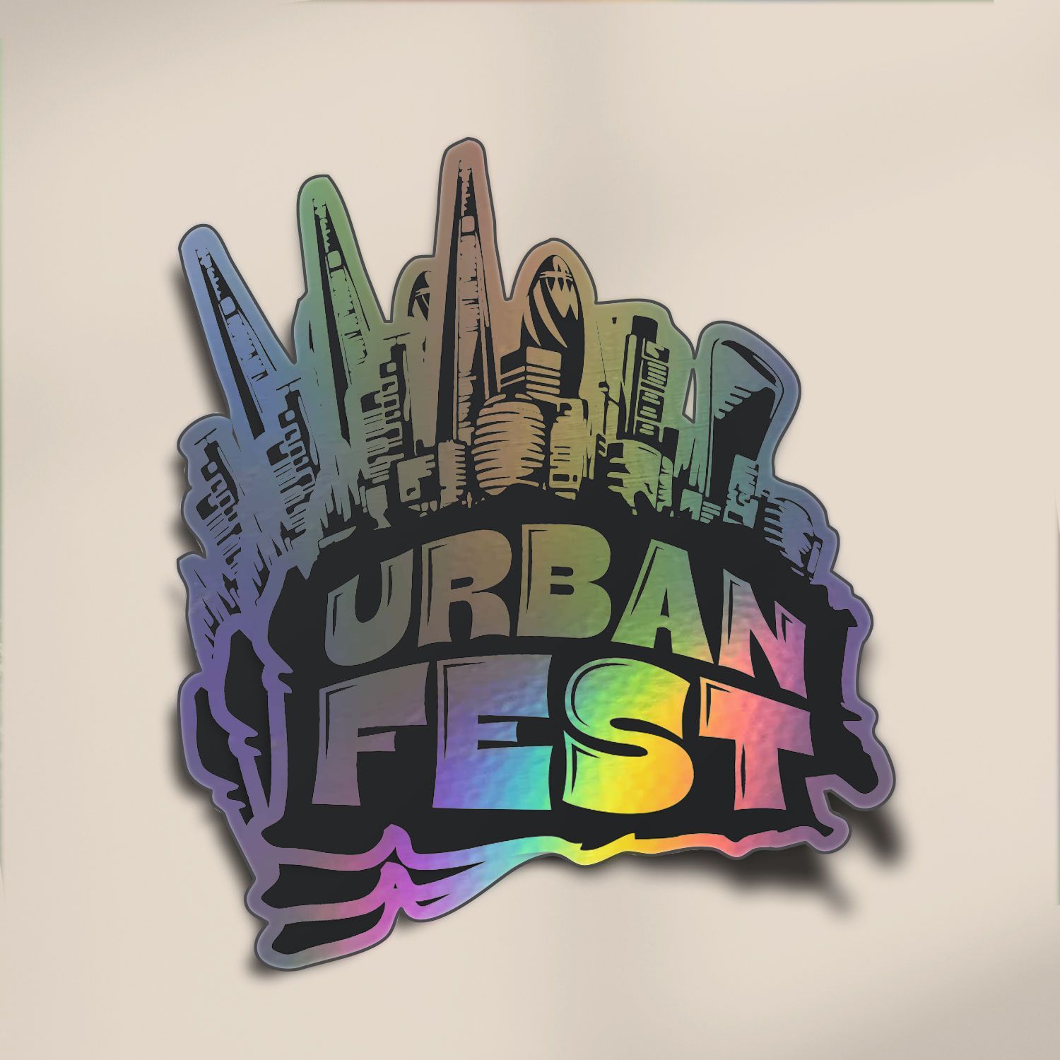 Holographic Die Cut Stickers