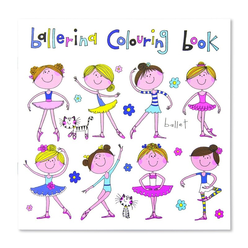 Ballerina Colouring Book