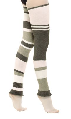 Marengo Legwarmers, colour: grey/pink