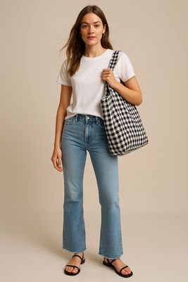 PANTALÓN DENIM FLARE