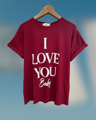 CAMISETA OVERSIZE I LOVE YOU