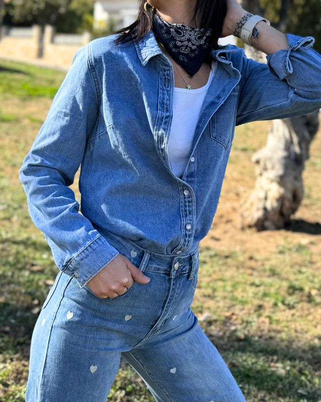 CAMISA DENIM JEANS