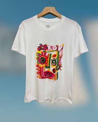 CAMISETA PRINT BASQUIAT
