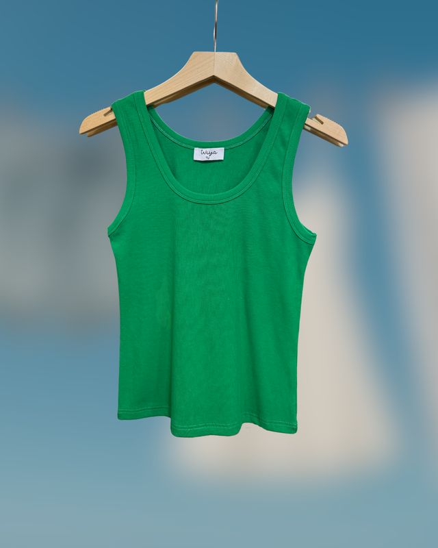 TANK TOP CANALÉ VERDE