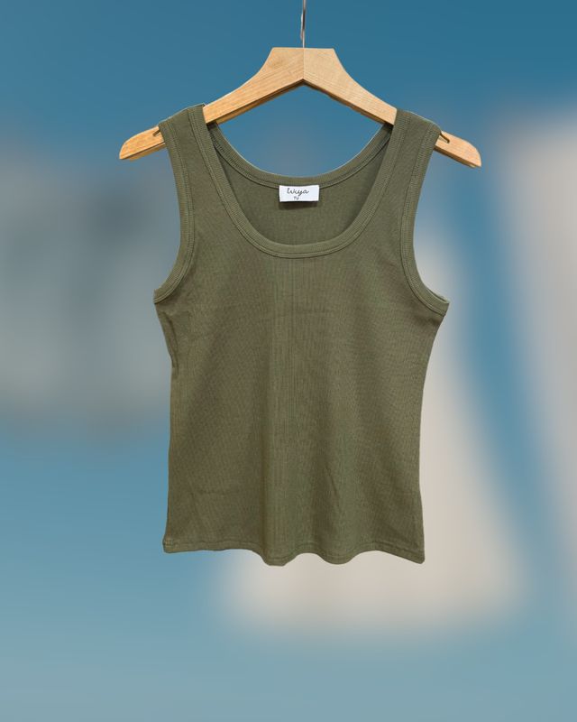 TANK TOP CANALÉ KHAKI