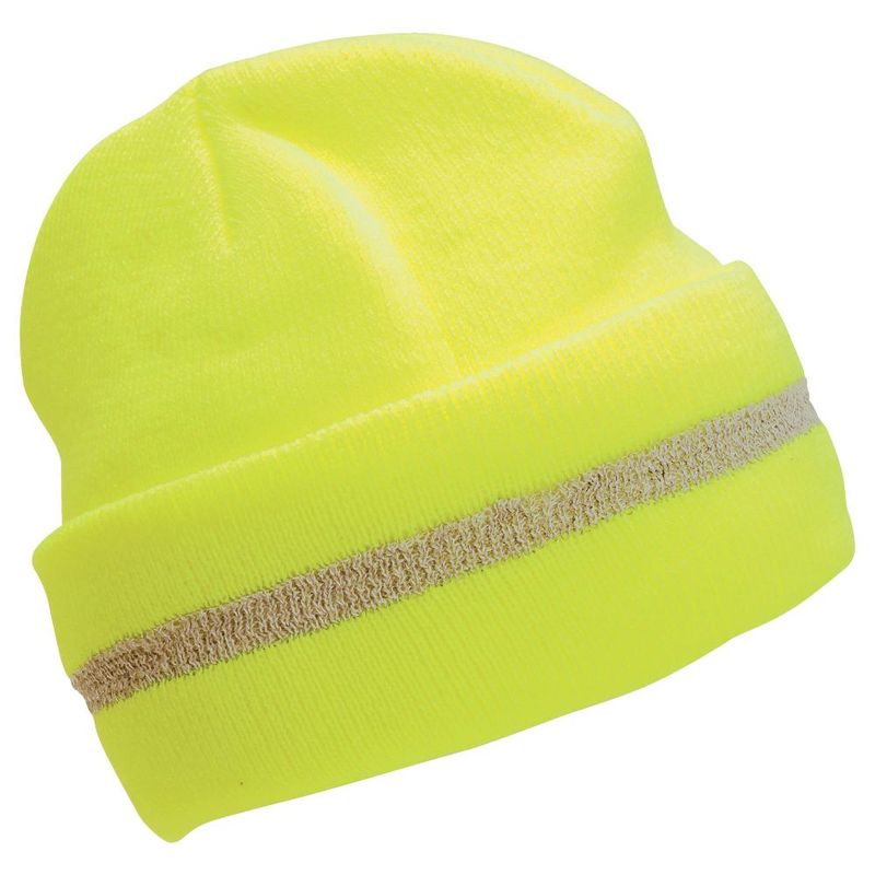 Knit Cap - Sock Hat Lime OSFA