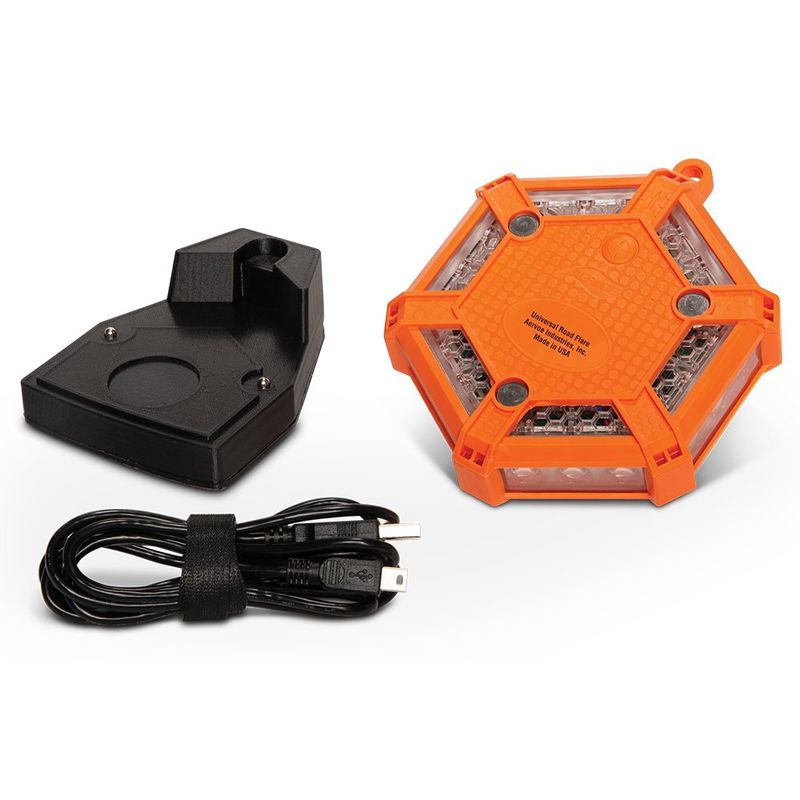 11650 Universal Road Flare Pack Kit Red LEDs Singles