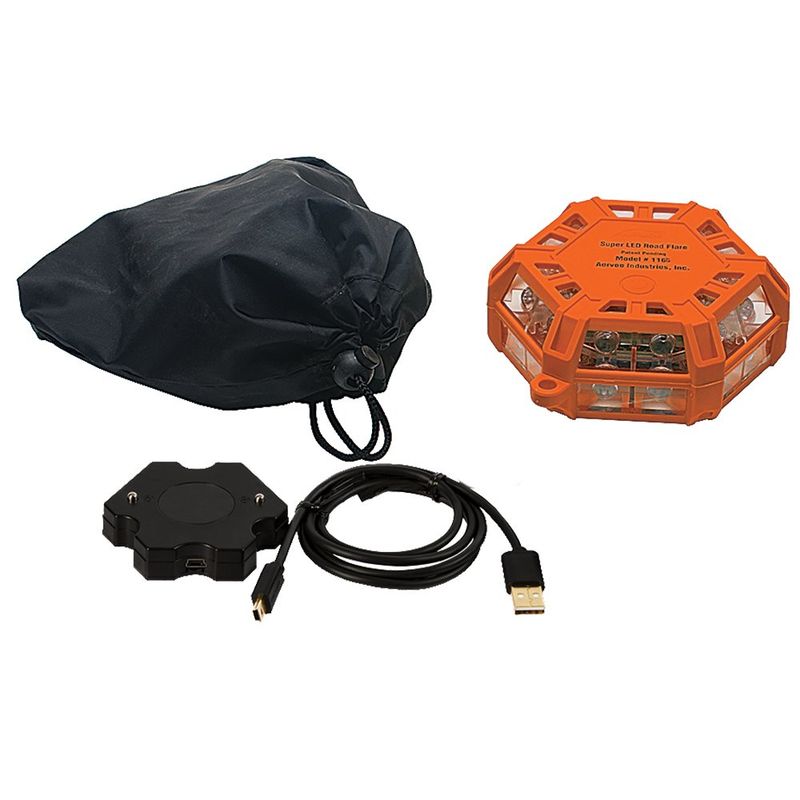 1165 Super Road Flare - Single Flare with Red LEDs