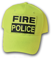 Hi Viz Basic Fire Police Base Ball Cap