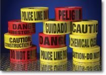Barricade Safety Tape 3" X 1000' 3 Mill