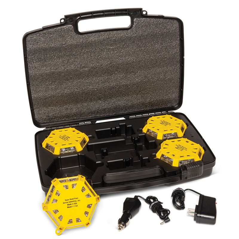 Universal Road Flare 4 Pack Kits