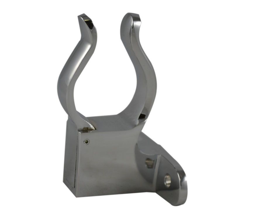 SMA52 South Park Side Mount Axe Handle Holder Brass Chrome Plated