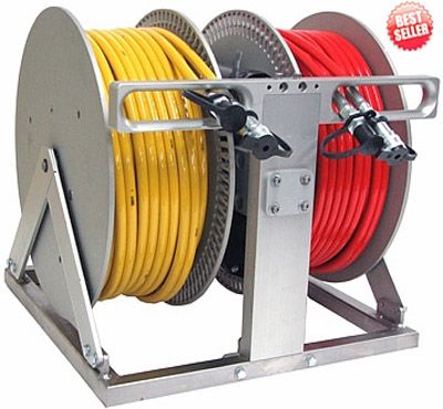 CMW 6011 Dual Electric Rewind Rescue Reel