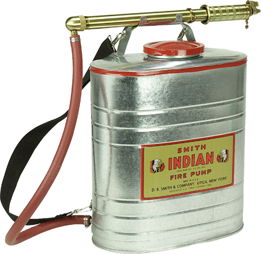 179014-1 D B Smith Indian Tank Galvanized Fire Pump