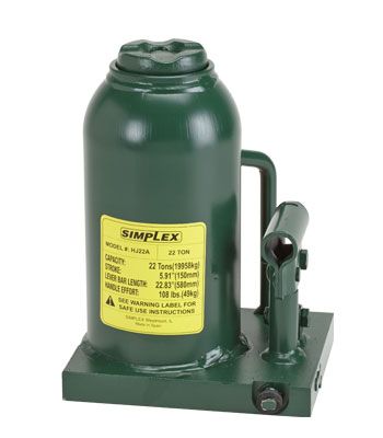 Simplex HJ22A - 22 Ton Bottle Jack