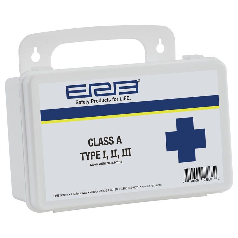 ERB 28888 ANSI First Aid Kit Plastic Case