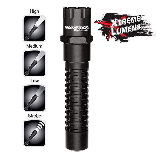 TAC-540XL Nightstick  Xtreme Lumens Metal Multi-Function Tactical Flashlight
