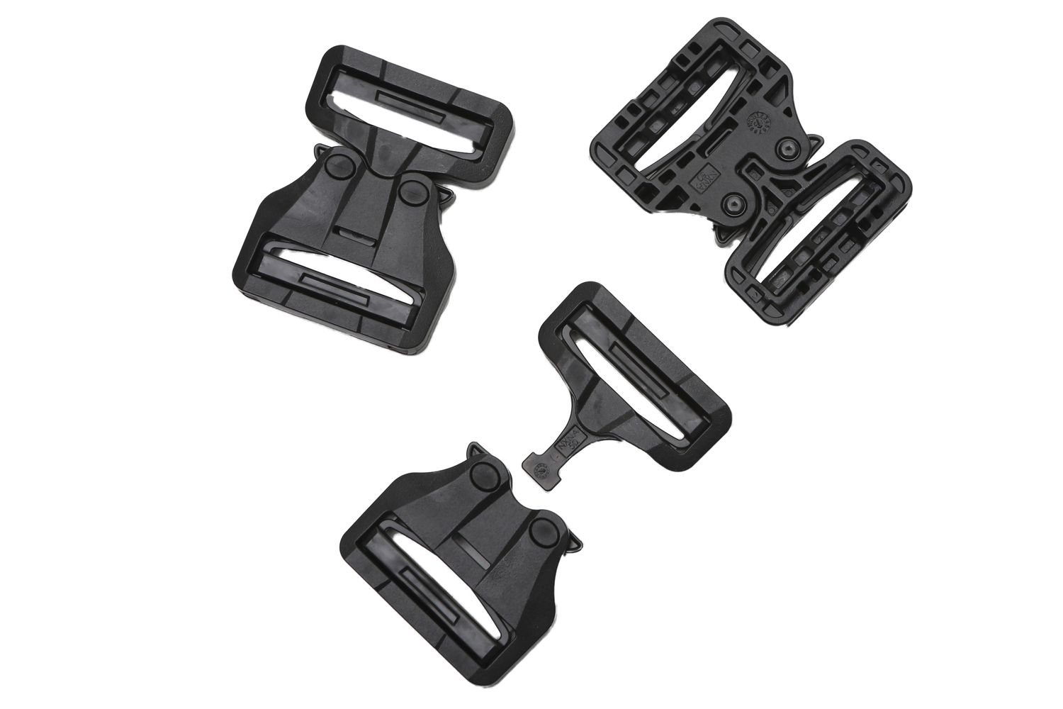 Set of 3 Cobra Buckles # 185CB-3