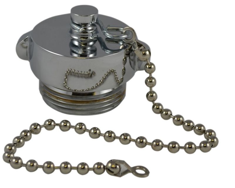 HPC-30 South Park Plug National Standard Thread (NST) with Chain Brass Chrome Plated