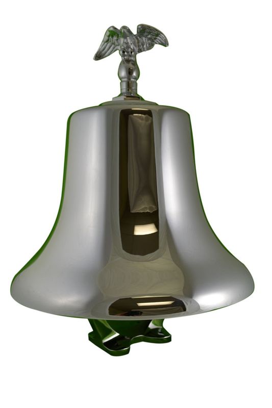 South Park 12 inch Fire Bell Brass Chrome Plated