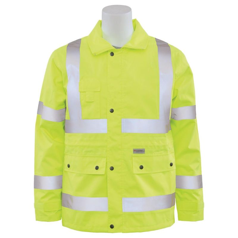ERB S371 Class 3 Rain Coat Lime