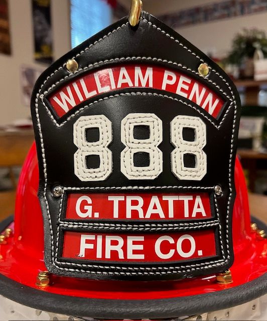 6" Leather Fronts For Pacific Helmets